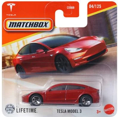 Matchbox Tekli Arabalar Tesla Moel 3 JBR41 ürün görseli