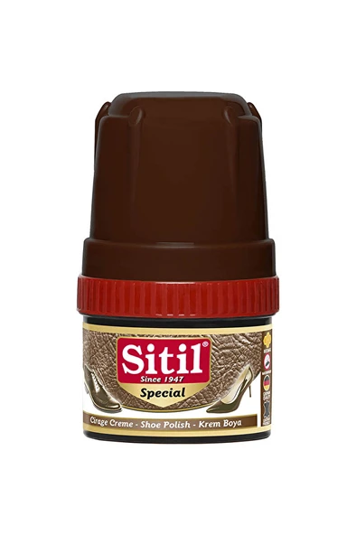 4 ADET   Sitil Ayakkabı Boyası Krem 60 g Koyu Kahve ürün görseli 1