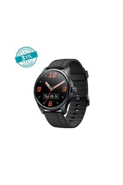 4 ADET   ttec Tempus 35 mm TFT Ekranlı Yuvarlak Metal Kasa Akıllı Saat 2SW02S-Siyah