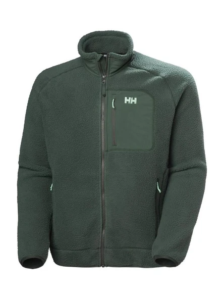 Helly Hansen Panorama Pile Block Jacket Erkek Yeşil Polar HHA.49460.HHA.390 ürün görseli