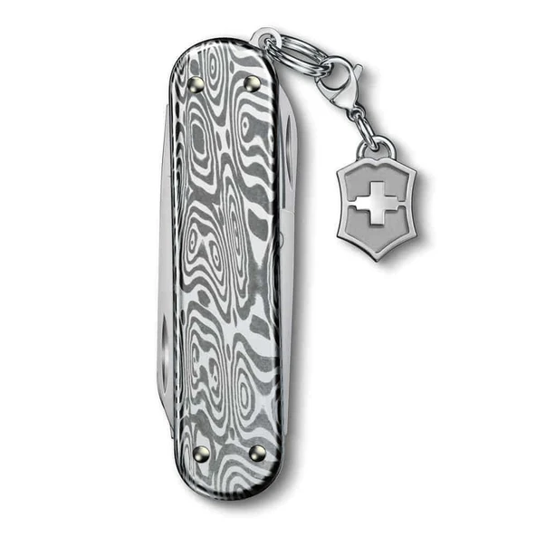 Victorinox VT 0.6221.34 Classıc Sd Brıllant 58Mm Damast Çakı - Resim 2