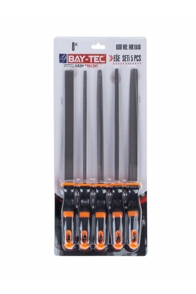 Baytec Eğe Seti 5 Parça 8x Mk1040 0763