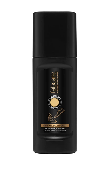 4 ADET   Fabcare Ayakkabı Boyası Likit Naturel ürün görseli 1