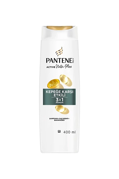 4 ADET   Pantene Kepeğe Krşı Etkili 3+1 400 ml Şampuan ürün görseli 1