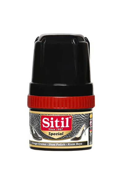 4 ADET   Sitil Ayakkabı Boyası Krem 60 g Siyah ürün görseli 1