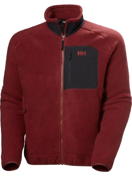 Helly Hansen Panorama Pile Block Jacket Erkek Kırmızı Polar HHA.49460.HHA.180 ürün görseli