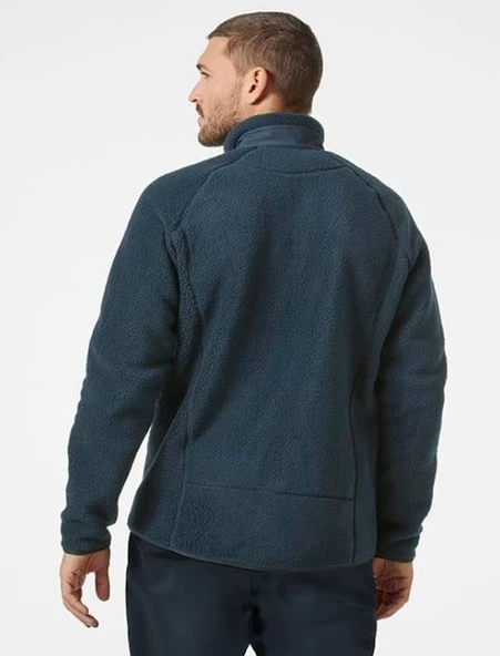 Helly Hansen Panorama Pile Block Jacket Erkek Lacivert Polar HHA.49460.HHA.598 - Resim 4