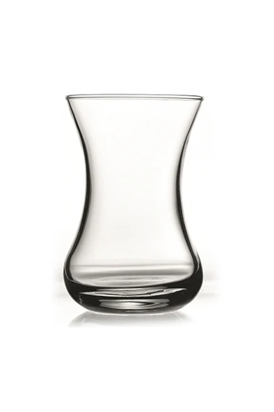 4 ADET Paşabahçe İncebelli Çay Bardağı 6'lı 160 cc