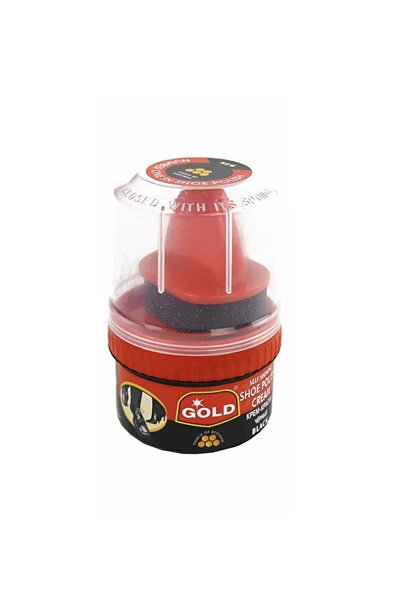 4 ADET   Gold Ayakkabı Boyası Krem 50 ml Siyah ürün görseli 1