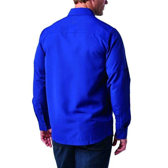 5.11 MARKSMAN L/S KOYU MAVI GOMLEK - 4