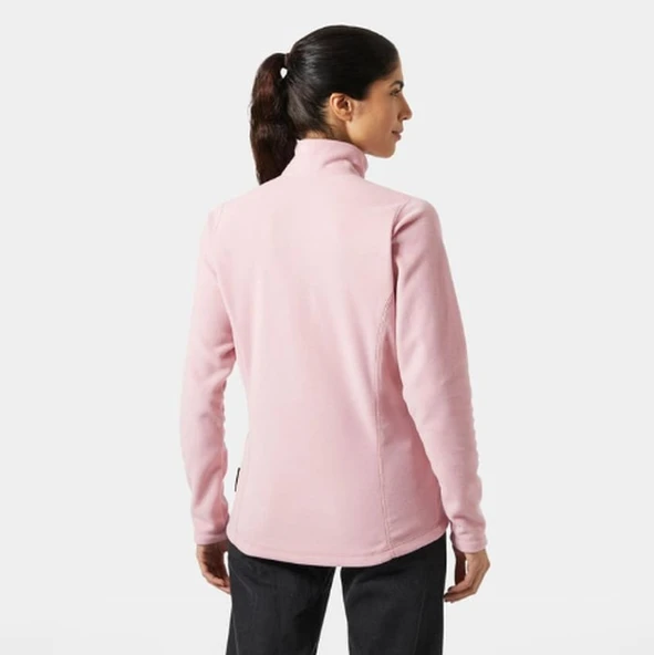 Helly Hansen Slope Fleece Kadın Yarım Fermuar Polar Pembe HH..15001.HHA.057 - Resim 3