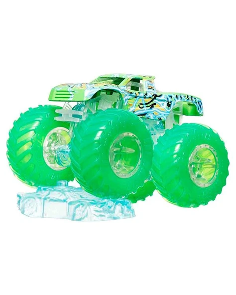 Hot Wheels Monster Trucks Power Smashers Gunkster 1:64 Die Cast Araç HYJ25 - Resim 3