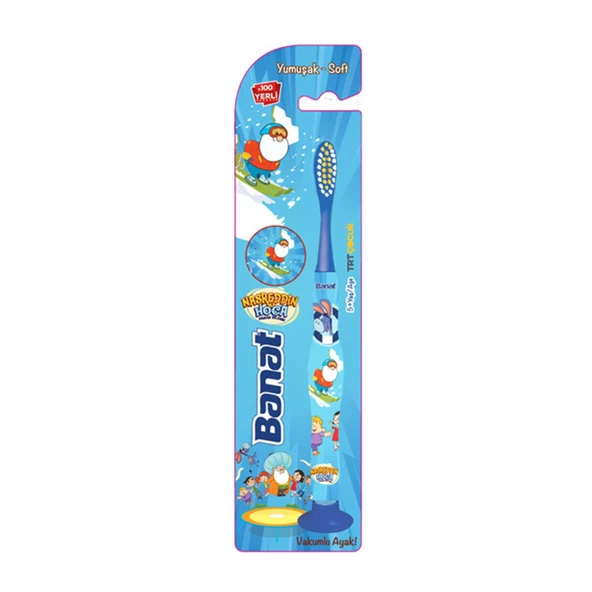 Banat Nasreddin Hoca Lisanslı Çocuk Diş Fırçası ürün görseli 1