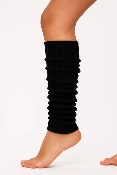 Kadın Triko Tozluk – Yumuşak Esnek Diz Altı Bacak Isıtıcı Leg Warmers - Resim 6