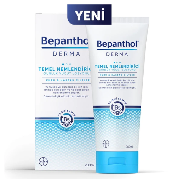 Bepanthol Derma Temel Nemlendirici Losyon 200 Ml 2 ADET ürün görseli