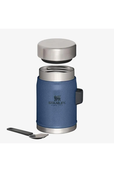 Stanley kaşıklı 400 Ml unisex MAVİ yemek termosu - 2