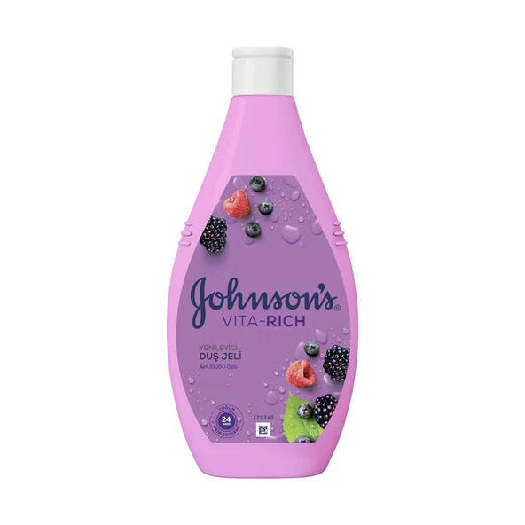 Johnson's Vıta-rıch Ahududu Özlü Yenileyici Duş Jeli 400Ml 3 ADET ürün görseli 1