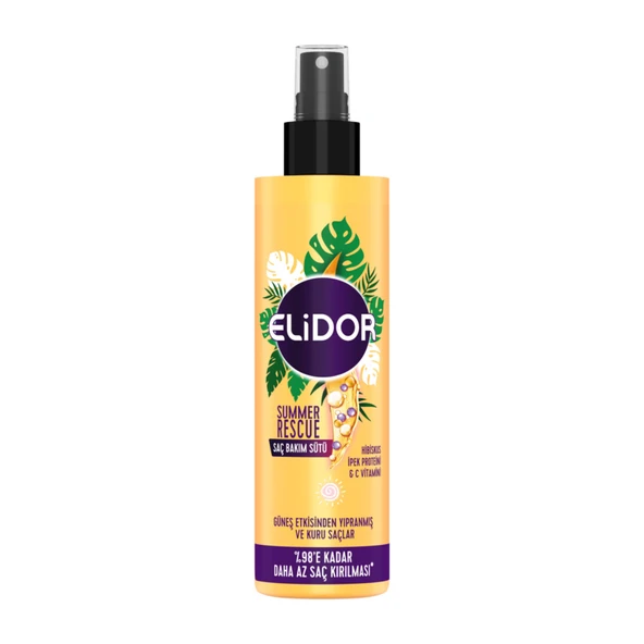 Elidor Summer Rescue Sıvı Saç Kremi 200 Ml 3 ADET ürün görseli 1