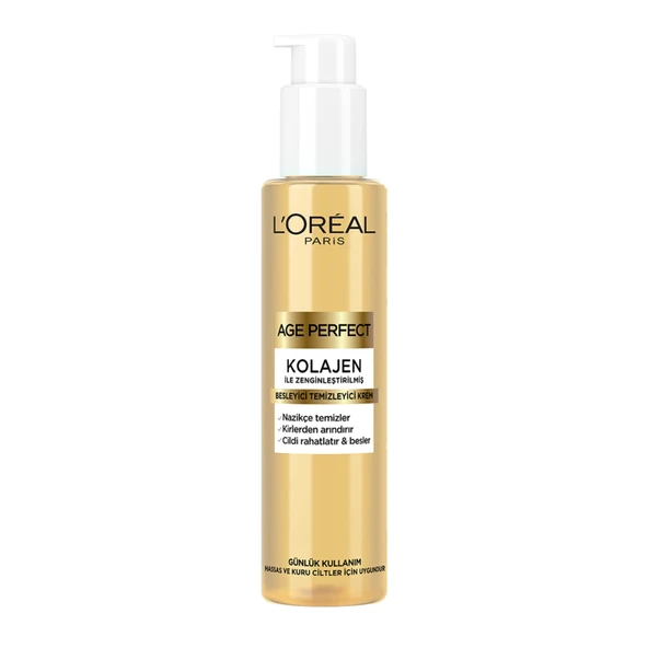 L'oréal Paris Kolajen Temizleyici Krem Jel 150 Ml 3 ADET ürün görseli