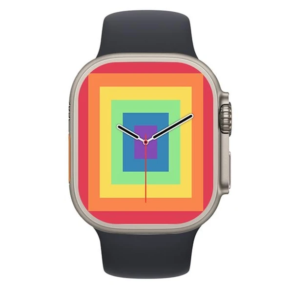 Hytech SS1 Watch IOS Ve Android Uyumlu Mactive 2.05 İnç Geniş Ekranlı Siyah Akıllı Saat - Resim 2