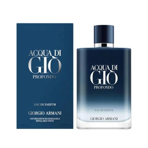 Giorgio Armani Acqua Di Gio Profondo EDP 200 ml Erkek Parfümü - Resim 2