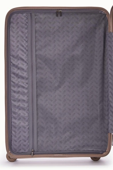 Benetton Trolley Valiz Şampanya Büyük Boy 14BNT8002-01-SMP - Resim 8