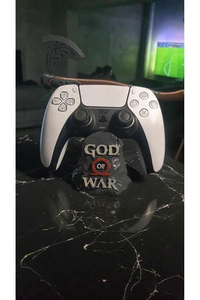 WONE God Of War Ps4 Kol Tutucu Stand Kratos Balta Kontrol Ünitesi Standı Joystick-telefon Tutucu Dekor - Resim 2