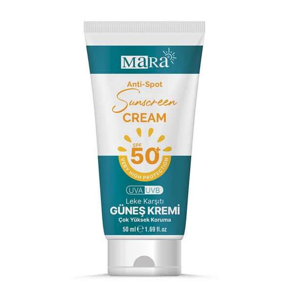 Mara Anti-Spot Sunscreen Leke Karşıtı Güneş Kremi SPF 50+ 50 ml 3 ADET