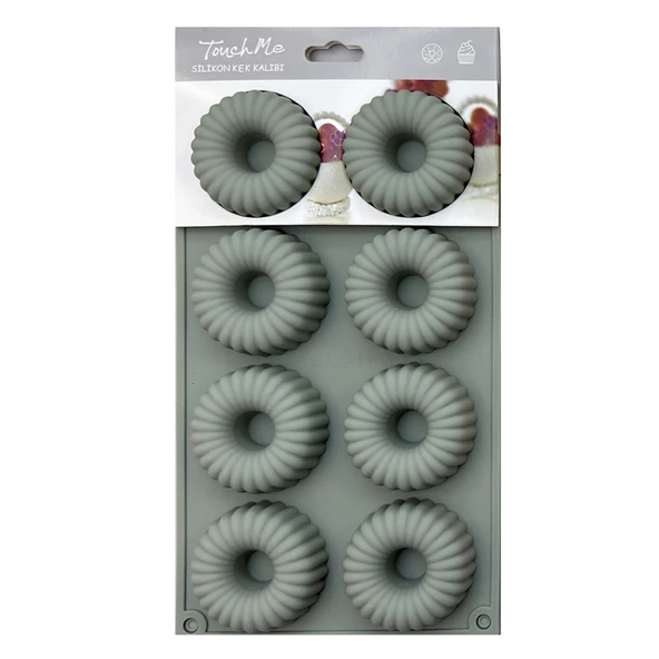 Touch Me Silikon Airfryer Kek Kabı 28 x 16 Cm 3 ADET ürün görseli