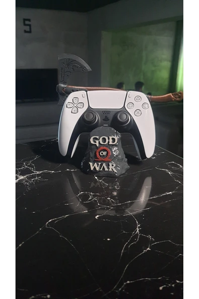 WONE God Of War Ps4 Kol Tutucu Stand Kratos Balta Kontrol Ünitesi Standı Joystick-telefon Tutucu Dekor - Resim 5