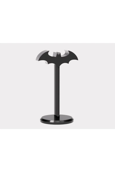 Miralux Gamer Kulaklık Standı - Batman Dekoratif Kulaklık Tutucu Siyah 22 Cm - Resim 3