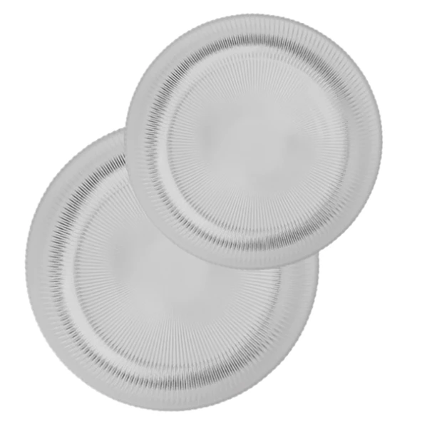 Rakle Splendid Cam 2'li Salata Kasesi Seti Füme 3 ADET