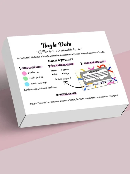 TİNGLE DATE ÇİTLER İÇİN ETKİNLİK KARTI - 2