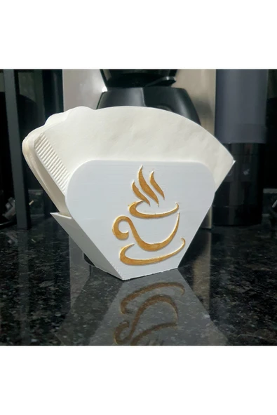 WONE Filtre Kahve Kağıdı Standı, no: 04 Standart Tüm Modellere Uyumlu - Resim 3