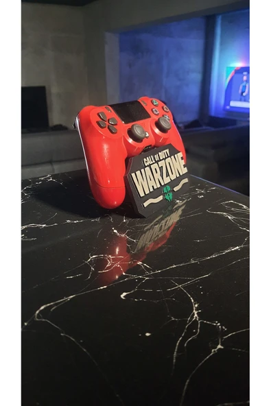 WONE Call Of Duty War Zone Tasarım Kol Tutucu Stand Joystick Standı PS4/PS5/XBOX Uyumlu - Resim 4