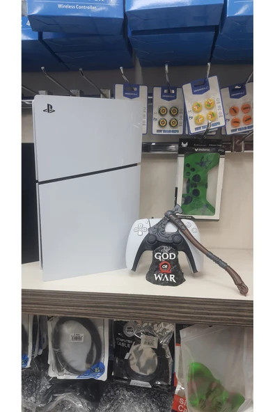 WONE God Of War PS5 / PS4 / Xbox Kol Tutucu Stand Joystick Konsol Telefon Standı Oyun Konsolu Ünitesi - Resim 4