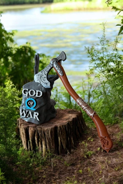 Valyria God Of War Ps4 / Ps5 XBOX uyumlu Kol Tutucu Stand Joystick Standı Ragnarok - Resim 2