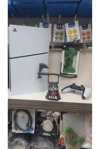 WONE God Of War PS5 / PS4 / Xbox Kol Tutucu Stand Joystick Konsol Telefon Standı Oyun Konsolu Ünitesi - Resim 2