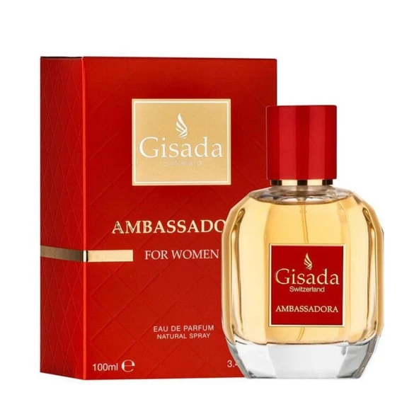 Gisada Ambassadora For Women EDP 100 ml Kadın Parfümü - Resim 2