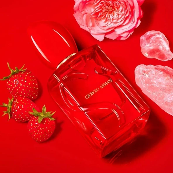 Giorgio Armani Si Passione Red Musk EDP 100 ml Kadın Parfümü - Resim 3