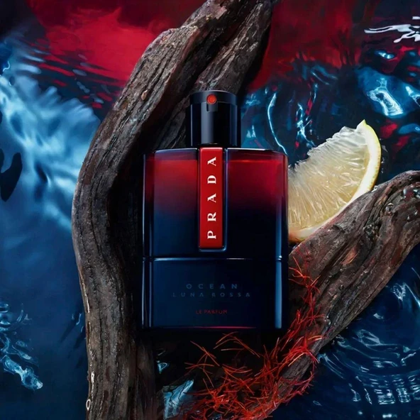 Prada Luna Rossa Ocean Le Parfum 150 ml Refillable Erkek Parfümü - Resim 3