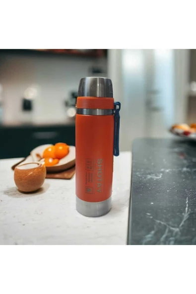 Shotay Vacuum Bottle 600 Ml Çelik Termos - Resim 3
