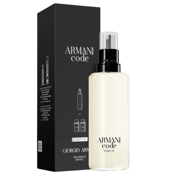 Giorgio Armani Code Le Parfum Refill 150 ml Erkek Parfümü - Resim 2