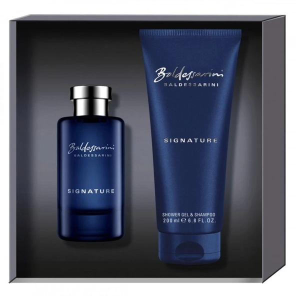 Baldessarini Signature EDT 50 ml + Shower Gel & Shampoo 200 ml Erkek Parfüm Seti ürün görseli 1