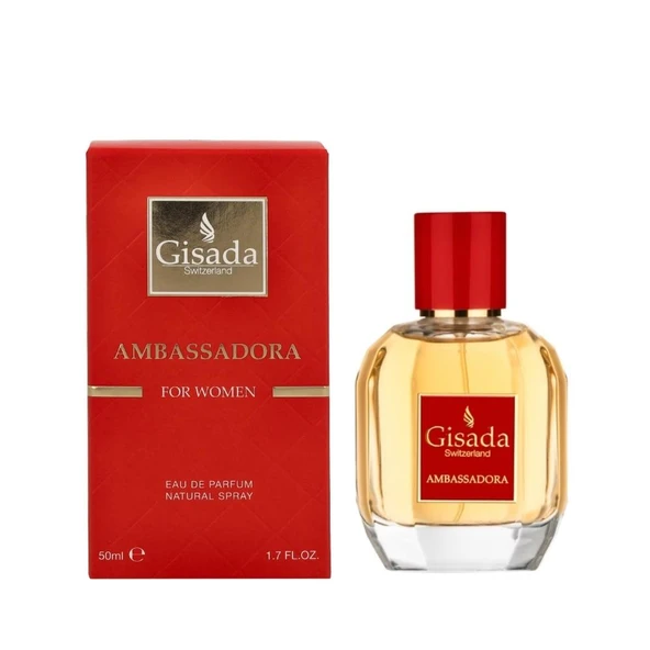 Gisada Ambassadora For Women EDP 50 ml Kadın Parfümü - Resim 2