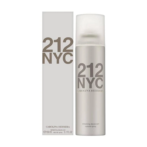 Carolina Herrera 212 NYC Refreshing Deospray 150 ml Kadın Deodorantı - Resim 3