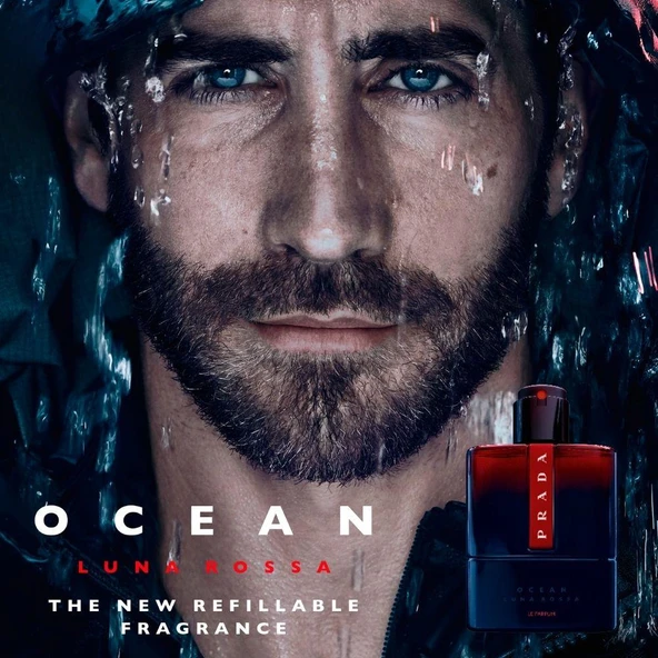Prada Luna Rossa Ocean Le Parfum 100 ml Refillable Erkek Parfümü - Resim 6