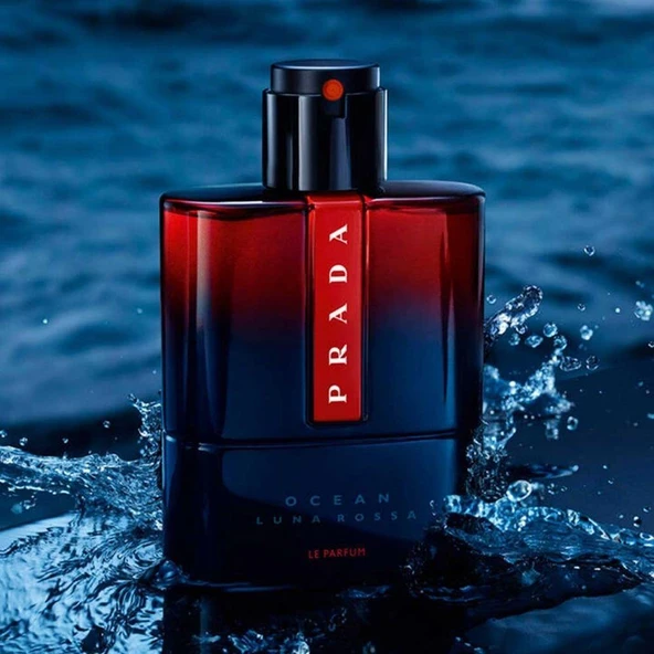 Prada Luna Rossa Ocean Le Parfum 100 ml Refillable Erkek Parfümü - Resim 3