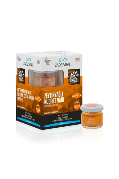 Zade Vital Zeytinyağlı Kudret Narı İçeren Takviye Edici Gıda 20Mlx8 - Resim 7