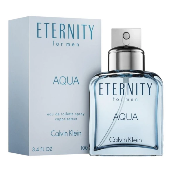 Calvin Klein Eternity Aqua EDT 100 ml Erkek Parfümü - Resim 2